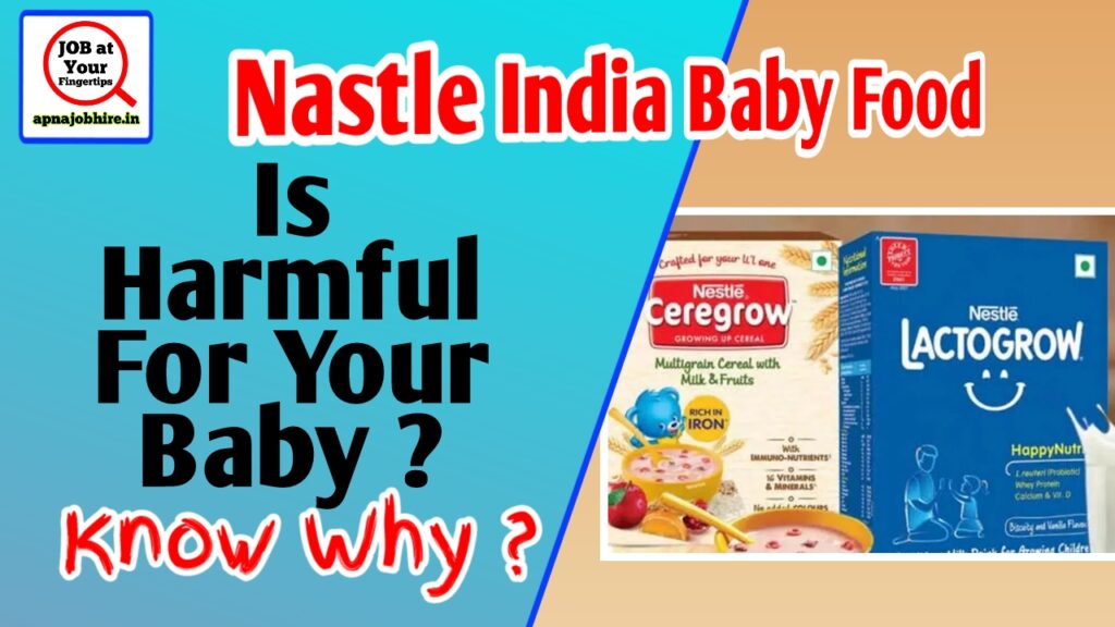 Nestle India Adds Sugar to Baby Foods